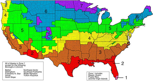 r-value insulation map based on climate in Colorado